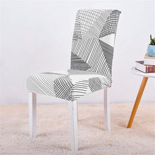 Load image into Gallery viewer, Floral Print Chair Cover Home Dining Elastic Chair Covers Multifunctional Spandex Elastic Cloth Universal Stretch 1 Piece
