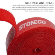 Load image into Gallery viewer, STONEGO USB Cable Winder Cable Organizer Ties Mouse Wire Earphone Holder HDMI Cord Free Cut Management Phone Hoop Tape Protector
