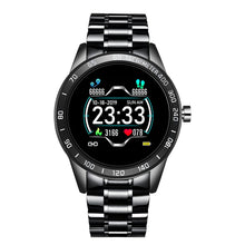 Load image into Gallery viewer, LIGE Steel Band Smart Watch Men Heart Rate Blood Pressure Monitor Sport Multifunction Mode Fitness Tracker Waterproof Smartwatch
