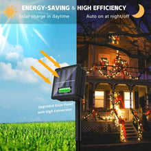 Load image into Gallery viewer, New year Solar Lamp LED Outdoor 10m/5m LED String Lights Fairy Holiday Christmas Party Garlands Solar Garden Waterproof Lights
