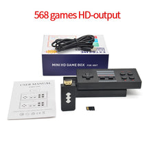 Load image into Gallery viewer, Dropshipping 6 kind HDMI/AV Output Mini TV Handheld Retro Video Game Console with Classic 600 games Built-in for 4K TV PAL &amp; NTS
