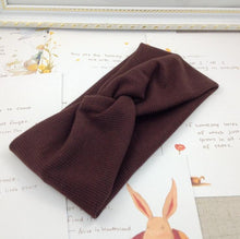 Load image into Gallery viewer, 2020 Women Headband Cross Top Knot Elastic Hair Bands Soft Solid Girls Hairband Hair Accessories Twisted Knotted Headwrap
