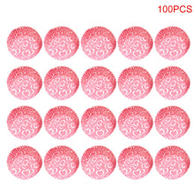 Load image into Gallery viewer, 100Pcs/pack Cake Muffin Cupcake Paper Cups Cake box Cupcake Liner Kitchen Baking Accessories Cake Mold Small Muffin Boxes
