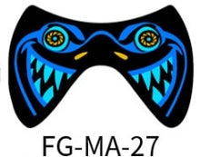 Load image into Gallery viewer, Fashion Wire LED Halloween Easter Rave Mask Luminous Costume Mask Party Easter Decor Gift
