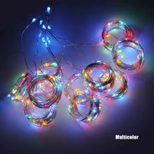 Load image into Gallery viewer, 3M LED Curtain Garland on the Window USB String Lights Fairy Festoon Remote Control New Year Christmas Decorations for Home Room
