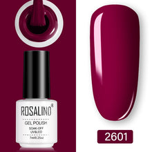 Load image into Gallery viewer, ROSALIND Gel Polish Set UV Vernis Semi Permanent Primer Top Coat 7ML Poly Varnish Gel Nail Art Manicure Gel Lak Polishes Nails

