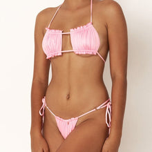 Load image into Gallery viewer, Micro Sexy Women Bikinis Set 2020 Mujer Swimsuit Bandeau Bathing Suit Push up Two-piece Female Swimwear Biquini Beachwear Bikini
