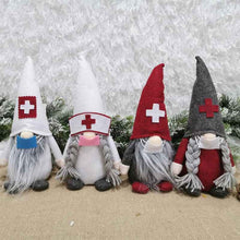 Load image into Gallery viewer, 2020 new Christmas decorations doctors and nurses faceless dolls Christmas elves decoration gifts Christmas dolls
