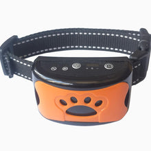 Load image into Gallery viewer, Pet Dog Rechargeable Anti Bark Collar Control Train Waterproof Stop Barking Dog Waterproof Ultrasonic Training Collars
