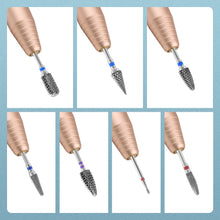 Load image into Gallery viewer, Tungsten Carbide Nail Drill Bit Cutter For Manicure Machine Carbide Electric Nail Drill Milling Cutter For Nail File Accessories
