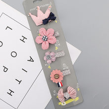 Load image into Gallery viewer, Cute girl hairpin hair accessories Korean princess version of the headdress girl birthday gift flower headdress hairpin gift
