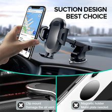 Load image into Gallery viewer, INIU Sucker Car Phone Holder Mobile Phone Holder Stand in Car No Magnetic GPS Mount Support For iPhone 12 11 Pro 8 Xiaomi Huawei

