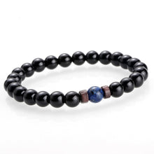 Load image into Gallery viewer, Men Bracelet Natural Moonstone Bead Tibetan Buddha Bracelet chakra Lava Stone Diffuser Bracelets Men Jewelry gift Drop Shipping

