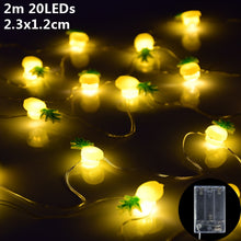 Load image into Gallery viewer, 1.5m 10Led Unicorn Snowman Snowflake Photo Clips Led Light String Wedding Festival Bar Home Party Decoration Christmas Ornament
