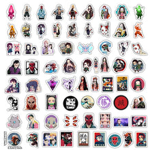 Load image into Gallery viewer, 70pcs Demon Slayer Kimetsu No Yaiba Anime Sticker Cosplay Props PVC Waterproof DIY Guitar Car Tanjirou Nezuko Decal Stickers F4
