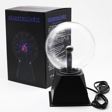 Load image into Gallery viewer, Novelty Magic Crystal Plasma Ball Touch Lamp 220V LED Night Light Child Nightlight Birthday Christmas Kids Decor Gift Lighting
