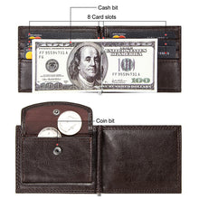 Load image into Gallery viewer, Fashion Men Wallet Casual Multi-card Position Credit Card Holder Ultra Thin Coin Purse For Men Portable Bifold Male Clutch Bag
