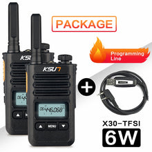 Load image into Gallery viewer, KSUN  Walkie Talkie Dual Band Handheld Two Way Ham Radio Communicator HF Transceiver Amateur Handy Walkie-talkie
