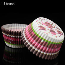 Load image into Gallery viewer, 100Pcs/pack Cake Muffin Cupcake Paper Cups Cake box Cupcake Liner Kitchen Baking Accessories Cake Mold Small Muffin Boxes
