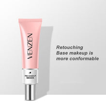 Load image into Gallery viewer, VENZEN Hydrating Bottoming Cream Pink Isolation Makeup Pre-milk Base Concealer Cream Invisible Pore Cosmetics New packagingTSLM1
