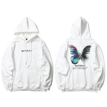 Load image into Gallery viewer, 2020 Men Hip Hop Sweatshirt Hoodie Color Butterfly Streetwear Harajuku Pullover Hoodie Cotton Fleece Winter Autumn Black Hoodie
