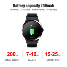 Load image into Gallery viewer, Torntisc H6pro Smart Watch Men Women Blood Pressure Heart Rate Detection LifeWaterproof Alarm Smartwatch for Android Apple Phone

