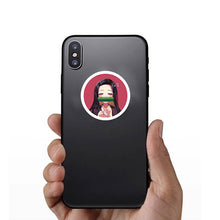 Load image into Gallery viewer, 70pcs Demon Slayer Kimetsu No Yaiba Anime Sticker Cosplay Props PVC Waterproof DIY Guitar Car Tanjirou Nezuko Decal Stickers F4
