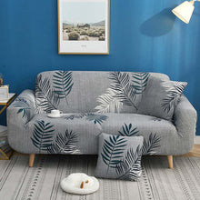 Load image into Gallery viewer, Drop Shipping Stretch Slipcovers Sectional Elastic Universal Spandex Gray Color Sofa Cover for Couch Armchair 1/2/3 Seater
