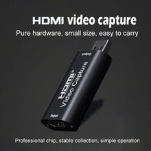 Load image into Gallery viewer, ALLOYSEED USB 3.0/2.0 Video Capture Card HDMI 1 Way to USB 2.0 1080P Mini Acquisition Card HD Camera Recording Live Streaming
