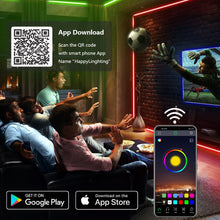 Load image into Gallery viewer, LED Strip Light ,RGB 5050/SMD2835, Flexible Ribbon, DIY Led Light Strip RGB  Tape Diode DC 12V Phone app bluetooth
