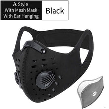 Load image into Gallery viewer, WEST BIKING Sport Face Mask Activated Carbon Filter Dust Mask PM 2.5 Anti-Pollution Running Training MTB Road Bike Cycling Mask
