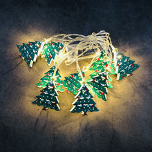 Load image into Gallery viewer, 1.5m 10Led Christmas Tree Santa Claus Snowman Snowflake Led Light String Festival Bar Home Party Decor Christmas Ornament
