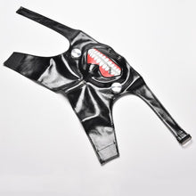 Load image into Gallery viewer, new Party Cosplay costume Anime Adjustable Zipper Halloween Accessories PU Leather Japanese Blinder Kaneki Ken Tokyo Ghoul Mask
