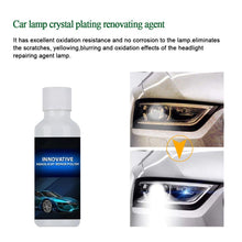 Load image into Gallery viewer, 20ml Car Headlight Repair fluid scratch remove Refurbishment Coating Oxidation repair Polishing Car Light Repair Agent  TSLM1

