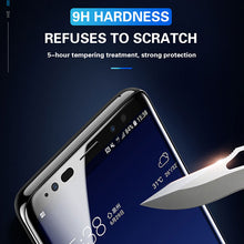 Load image into Gallery viewer, 300D Full Curved Tempered Glass For Samsung Galaxy S8 S9 Plus Note 9 8 Screen Protector For Samsung S7 S6Edge S9 Protection film
