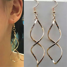 Load image into Gallery viewer, Abdoabdo Pearl Long Tassel Earrings For Women Ear Wire Drop Earrings Jewelry Earrings Gold Earrings Pendientes Mujer Moda 2019
