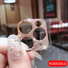 Load image into Gallery viewer, Bling Diamond Camera Lens Protector For iPhone 11 Pro Max Glitter Rhinestone Camera Protective Ring For iPhone 11 Pro Max Cover
