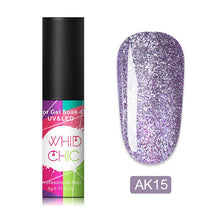 Load image into Gallery viewer, WHID CHIC Thermal Glitter Soak Off UV Gel Polish Sparkling Temperature Color-changing Varnish Gel Nail Art varnish Decor
