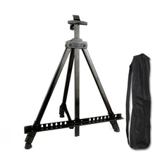 Load image into Gallery viewer, Portable Metal Easel Adjustable Sketch Travel Easel Thicken Triangle Aluminum Alloy Easel Sketch Drawing For Artist Art Supplies
