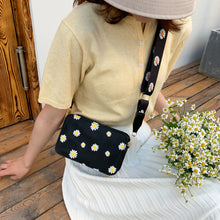 Load image into Gallery viewer, Small Fresh PU Leather Shoulder Bags Women Girls Floral Printed Crossbody Bags Classic Elegant Crossbody Shoulder Bag
