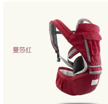 Load image into Gallery viewer, TYRY.HU Ergonomic Baby Carrier infant baby hipseat carrier Kangaroo Bag for Hipseat Front Facing Baby Holder Baby Waist Carrier
