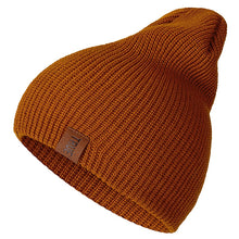 Load image into Gallery viewer, 1 Pcs Hat PU Letter True Casual Beanies for Men Women Warm Knitted Winter Hat Fashion Solid Hip-hop Beanie Hat Unisex Cap
