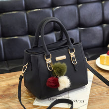 Load image into Gallery viewer, Yogodlns women beading pendant handbag ladies embossed shoulder bag ladies Messenger bag hairball bags high quality bag
