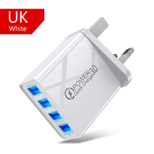 Load image into Gallery viewer, Lovebay 48W Quick Charger 3.0 USB Charger For iphone Samsung  Tablet EU US Plug Wall Mobile Phone Charger Adapter Fast Charging
