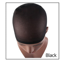 Load image into Gallery viewer, Alileader 2Pcs High Quality Wig Cap Brown Stocking Cap To Christmas Cosplay Wig Caps Stocking Elastic Liner Mesh For Making Wigs
