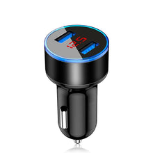 Load image into Gallery viewer, Lovebay 3.1A LED Display Dual USB Car Charger Universal Mobile Phone Aluminum Car-Charger for Xiaomi Samsung iPhone 11 Pro Max
