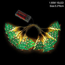 Load image into Gallery viewer, 1.5m 10Led Christmas Tree Santa Claus Snowman Snowflake Led Light String Festival Bar Home Party Decor Christmas Ornament
