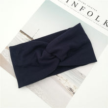 Load image into Gallery viewer, 2020 Women Headband Cross Top Knot Elastic Hair Bands Soft Solid Girls Hairband Hair Accessories Twisted Knotted Headwrap
