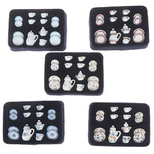 Load image into Gallery viewer, 15/8/9/4/2Pcs 1:12 Dolls House Miniature Mugs Dish Cups Pot Set Direction Furniture Toys Coffee Tea Cups Dollhouse Accessory
