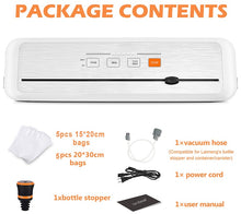 Load image into Gallery viewer, LAIMENG Μηχανή Συσκευασίας Κενού Sous Vide Vacuum Sealer για Αποθήκευση Τροφίμων
